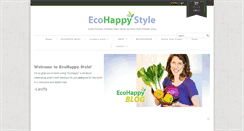 Desktop Screenshot of ecohappystyle.com