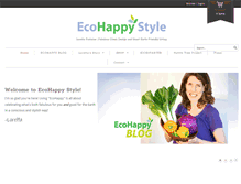 Tablet Screenshot of ecohappystyle.com